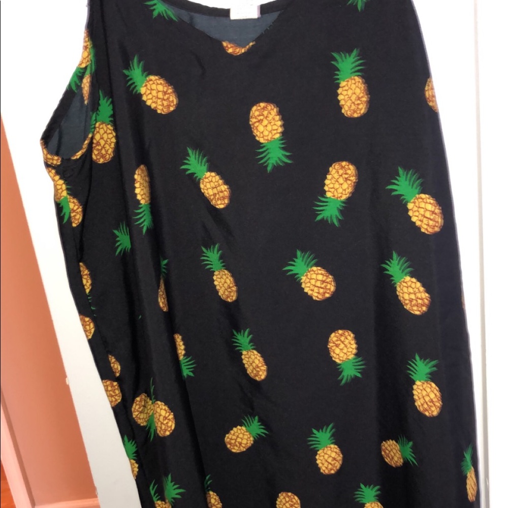 Flowey pineapple dress